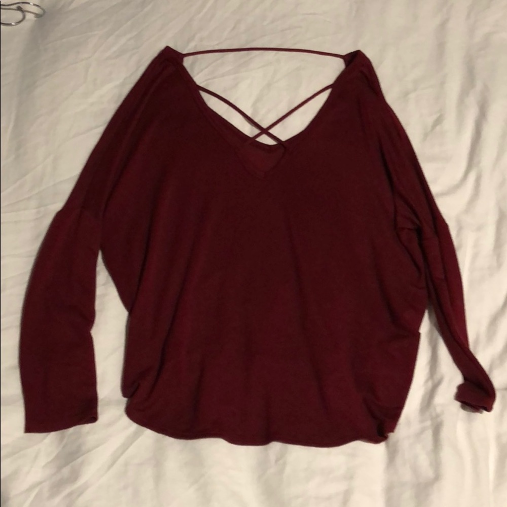 Burgundy Top